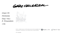 Tablet Screenshot of garyhallgren.com